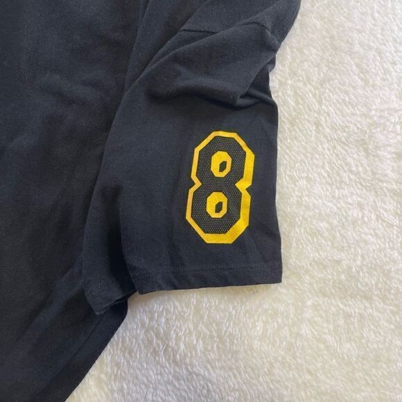 NIKE KOBE BRYANT 8 24 2016 Retirement LAKERS Banner DRI FIT T Shirt L MAMBA - Picture 13 of 16